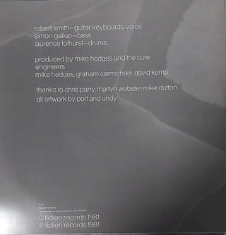 The Cure : Faith (LP, Album, RE, RM, RP, 180)