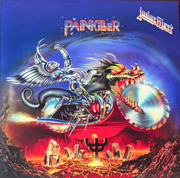 Judas Priest : Painkiller (LP, Album, RE, RM, 35t)