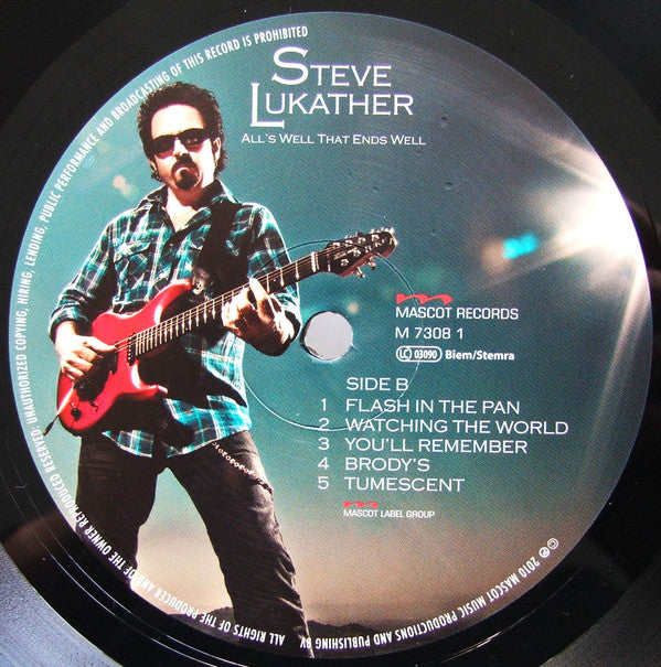 Steve Lukather : All's Well That Ends Well (LP, Album)