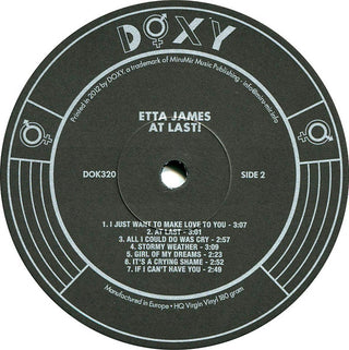 Etta James : At Last! (LP, Album, RE, 180 + CD, Album)