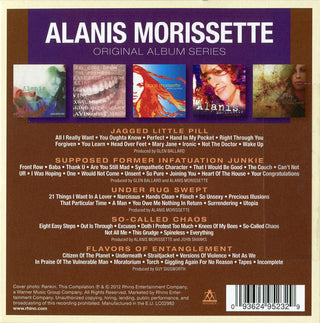 Alanis Morissette : Original Album Series (Box, Comp + CD, Album, RE + CD, Album, RE + CD, Al)