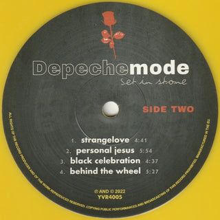 Depeche Mode : Set In Stone (LP, RP, S/Edition, Unofficial, Yel)