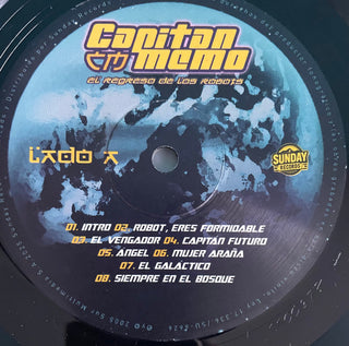 Capitán Memo (2) : El Regreso de Los Robots (LP, Album)