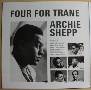 Archie Shepp : Four For Trane (LP, Album, RE, Gat)
