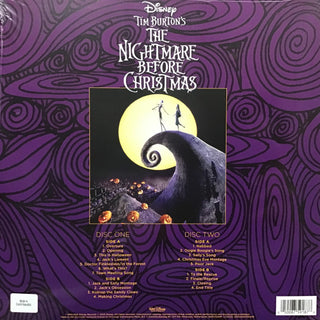 Danny Elfman : Tim Burton's The Nightmare Before Christmas (Original Motion Picture Soundtrack) (2xLP, Album, RE, Glo)
