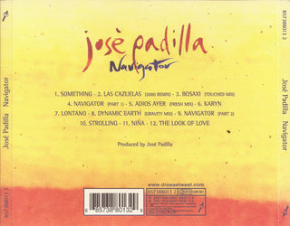 José Padilla : Navigator (CD, Album)