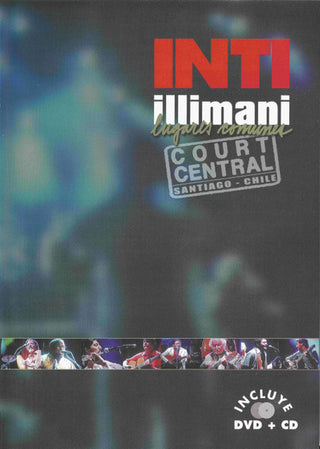 Inti Illimani : Lugares Comunes, Court Central Santiago - Chile (DVD-V, NTSC + CD, Album)