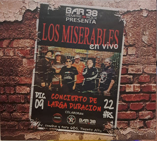 Los Miserables : En Vivo En Bar 38 (CD, Album)
