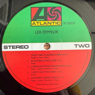 Led Zeppelin : Led Zeppelin (LP, Album, RE)
