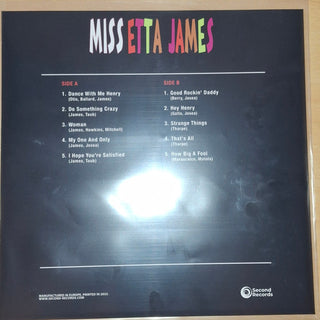 Etta James : Miss Etta James (LP, Ltd, 180)