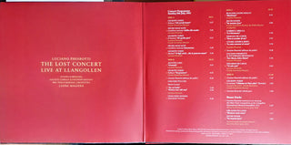 Luciano Pavarotti : The Lost Concert - Live At Llangollen 1995 (2xLP + Box)