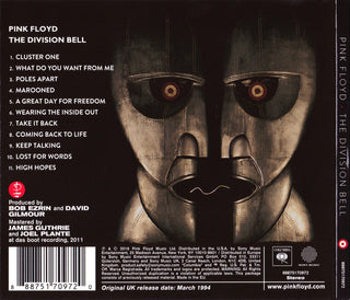Pink Floyd : The Division Bell (CD, Album, RE, Dig)