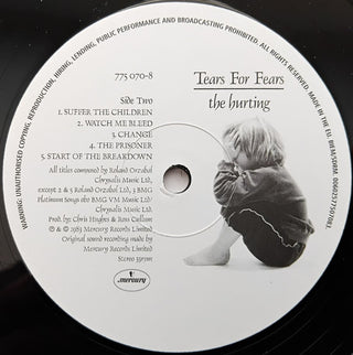 Tears For Fears : The Hurting (LP, Album, RE, RP, 180)