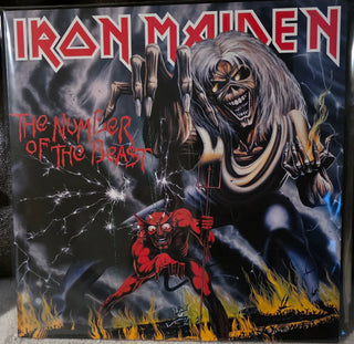 Iron Maiden : The Number Of The Beast (LP, Album, RE, RM, 180)