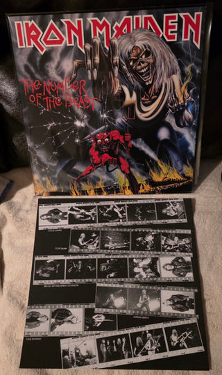 Iron Maiden : The Number Of The Beast (LP, Album, RE, RM, 180)