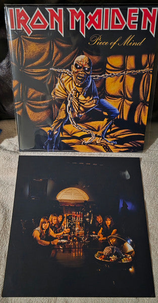 Iron Maiden : Piece Of Mind (LP, Album, RE, RM, 180)