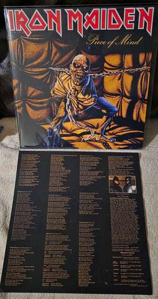 Iron Maiden : Piece Of Mind (LP, Album, RE, RM, 180)