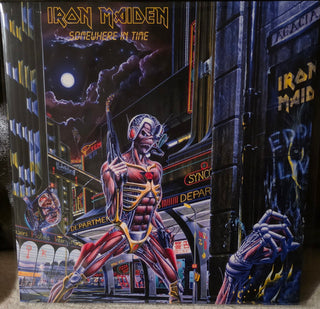 Iron Maiden : Somewhere In Time (LP, Album, RE, RM, 180)