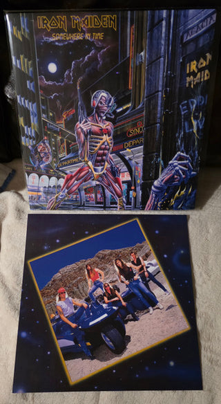 Iron Maiden : Somewhere In Time (LP, Album, RE, RM, 180)