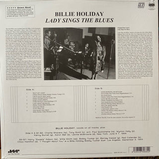 Billie Holiday : Lady Sings The Blues (LP, Album, RE, RM)