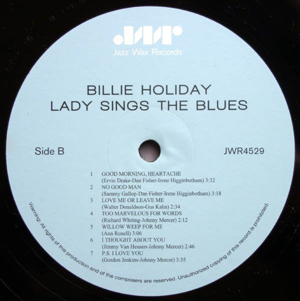 Billie Holiday : Lady Sings The Blues (LP, Album, RE, RM)
