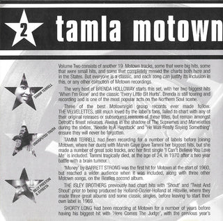 Various : Tamla Motown Big Hits & Hard To Find Classics (Volume Two) (CD, Comp, RE, Uni)