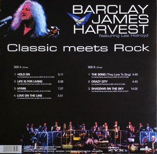 Barclay James Harvest Featuring Les Holroyd With Prague Philharmonic Orchestra : Classic Meets Rock (LP, Album)