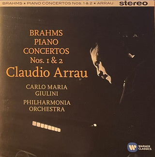 Johannes Brahms / Claudio Arrau, Carlo Maria Giulini, Philharmonia Orchestra : Piano Concertos Nos. 1 & 2 (2xCD, Comp)