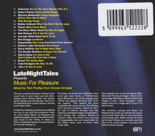 Various : LateNightTales Presents Music For Pleasure (CD, Comp, Mixed)