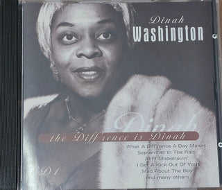 Dinah Washington : The Diff'rence Is Dinah (3xCD, Comp, Box)