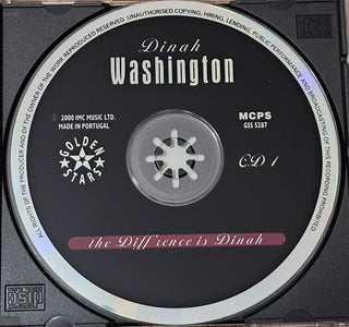Dinah Washington : The Diff'rence Is Dinah (3xCD, Comp, Box)