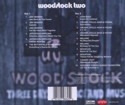 Various : Woodstock Two (2xCD, Album, RE, RM)