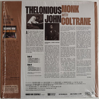 John Coltrane, Thelonious Monk : Thelonious Monk with John Coltrane (LP, Album)