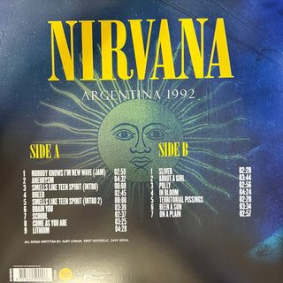 Nirvana : Argentina 1992 (LP, Unofficial, 180)