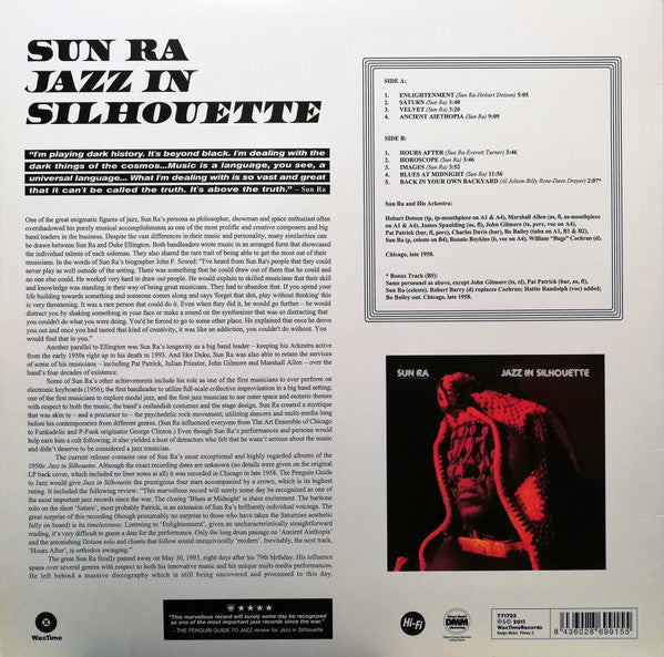 The Sun Ra Arkestra : Jazz In Silhouette (LP, Album, Ltd, RE, RM)