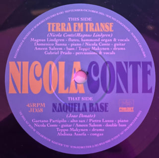 Nicola Conte : Terra Em Trasse / Naquela Base (7")