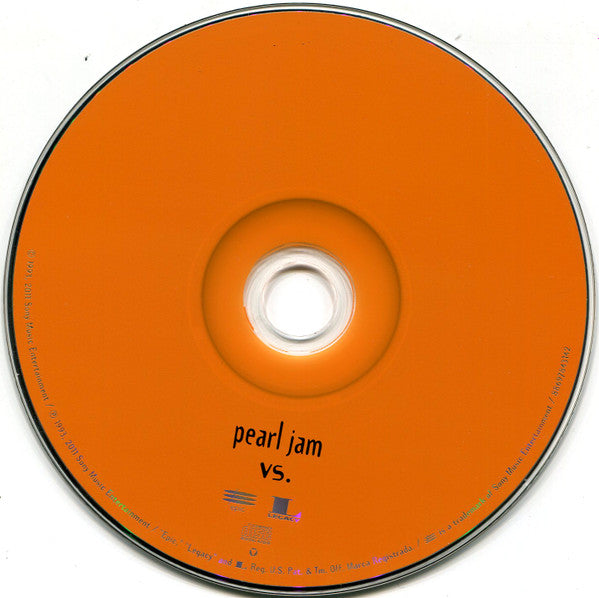 Pearl Jam : Vs (CD, Album, RM, Exp)