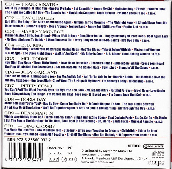 Various : American Superstars - Stardust (10xCD, Comp + Box)