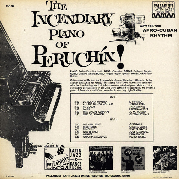 Peruchín : The Incendiary Piano Of Peruchín! (LP, Album, RE)