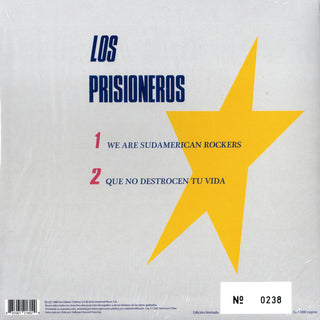 Los Prisioneros : We Are South American Rockers (7", RE)