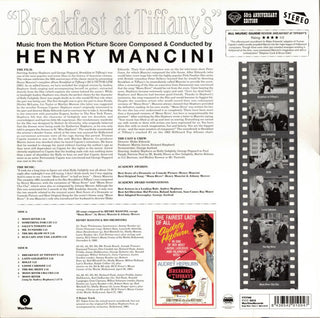 Henry Mancini : Breakfast At Tiffany's (Music From The Motion Picture Score) (LP, Album, Ltd, RM, 180)