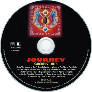 Journey : Greatest Hits (CD, Comp, RE, RM, Dig)