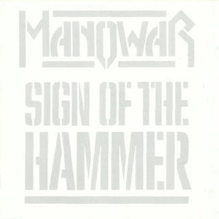 Manowar : Sign Of The Hammer (CD, Album, RE, RP)