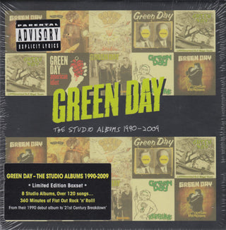 Green Day : The Studio Albums 1990 - 2009 (Box, Comp, Ltd + CD, Album, RE + CD, Album, RE + C)
