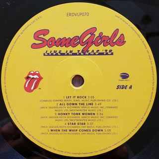 The Rolling Stones : Some Girls (Live In Texas '78) (2xLP, Album, 180 + CD, Album + DVD-V, RM, Multicha)
