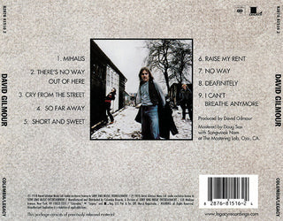 David Gilmour : David Gilmour (CD, Album, RE, RM)