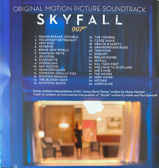 Thomas Newman : Skyfall (Original Motion Picture Soundtrack) (CD, Album)