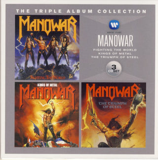Manowar : The Triple Album Collection (CD, Album, RE + CD, Album, RE + CD, Album, RE + Bo)