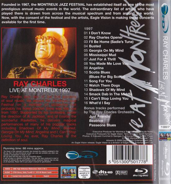 Ray Charles : Live At Montreux 1997 (Blu-ray, Multichannel)