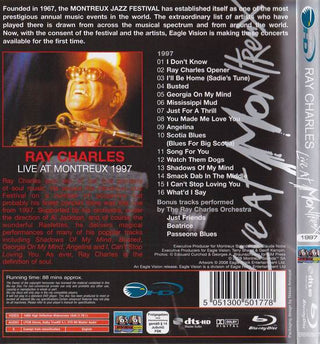 Ray Charles : Live At Montreux 1997 (Blu-ray, Multichannel)